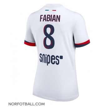 Billige Fotballdrakt Paris Saint-Germain Fabian Ruiz #8 Replika Bortedrakt Dame 2025-26 Kortermet